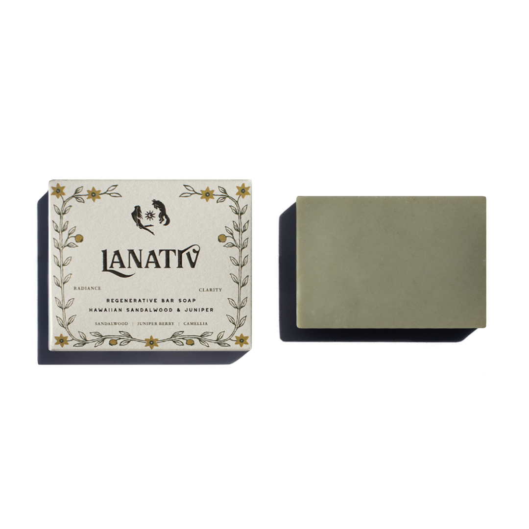 HAWAIIAN SANDALWOOD & JUNIPER SOAP